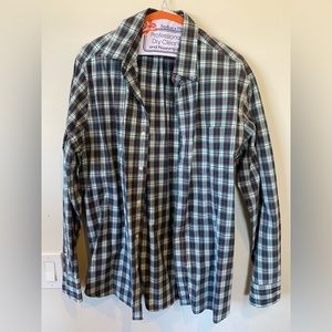 J Crew classic fit plaid button down